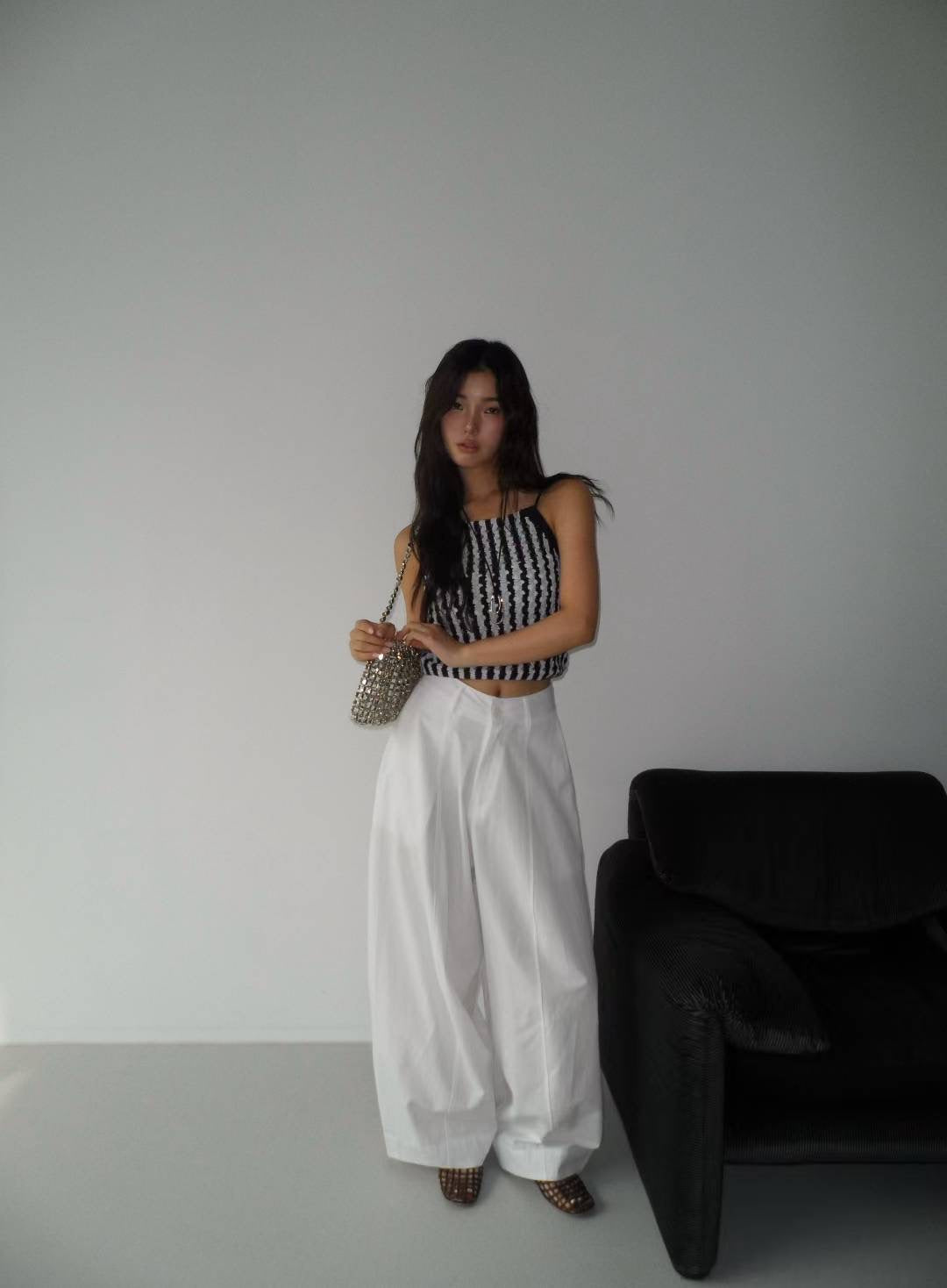 B142 Linen Balloon Pants