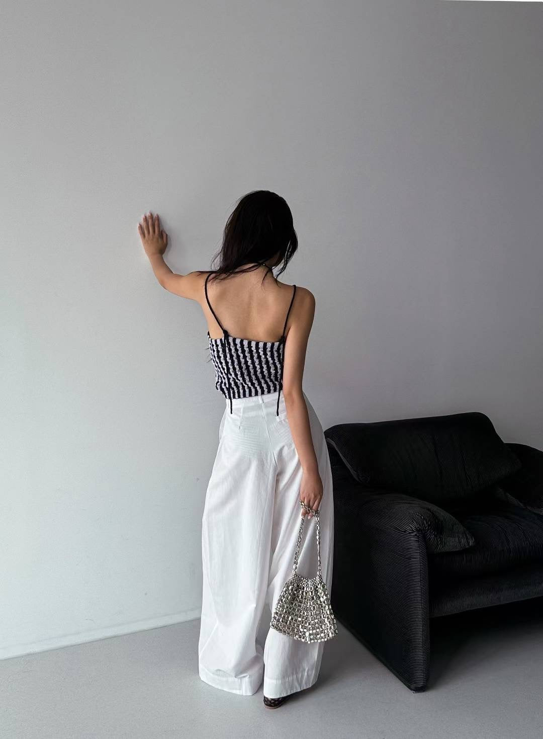 B142 Linen Balloon Pants