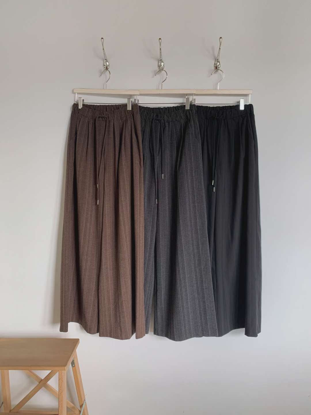 B147 Cacao Wide Pants