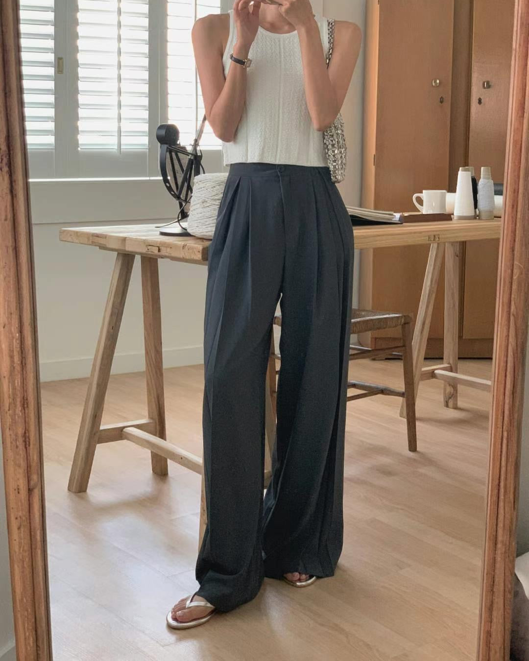 B139 Cozy Airy Pants