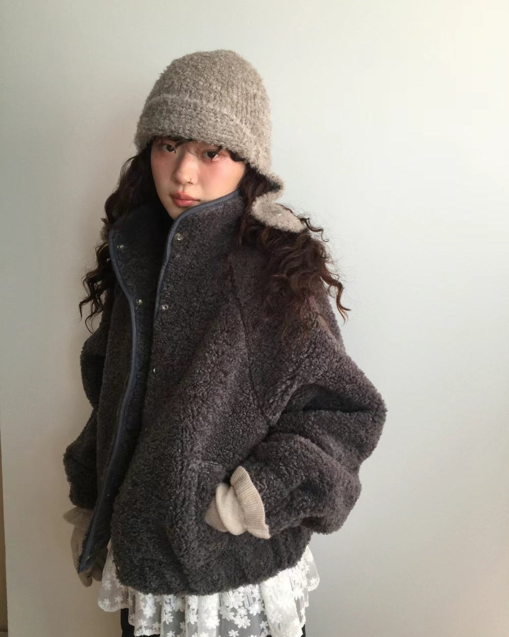 U135 Ashline Fleece Bomber (Display)