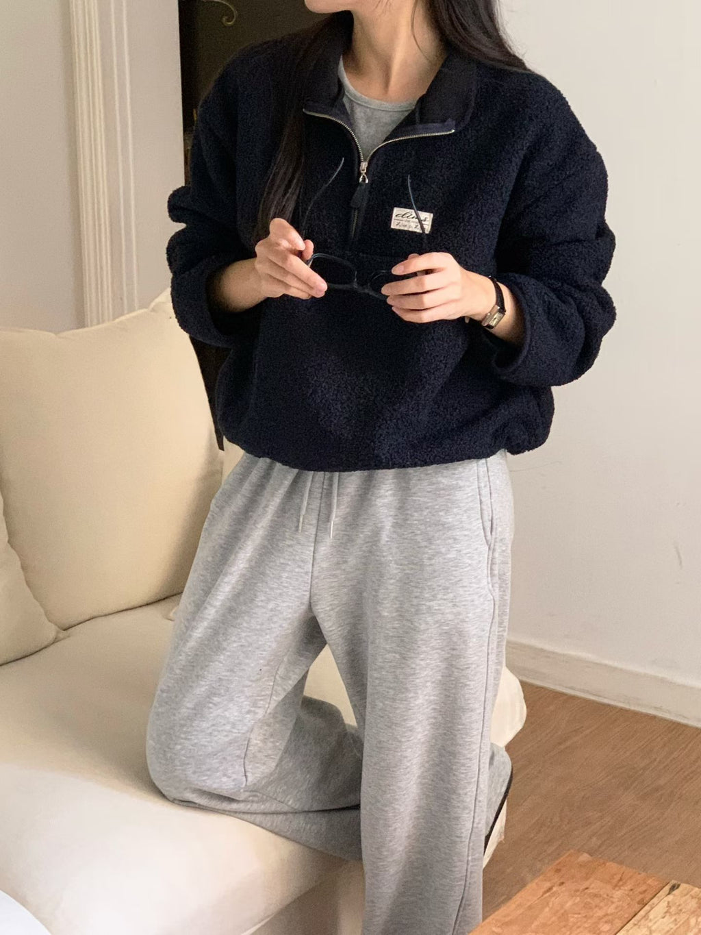 T177 Cloudbound Fleece Top