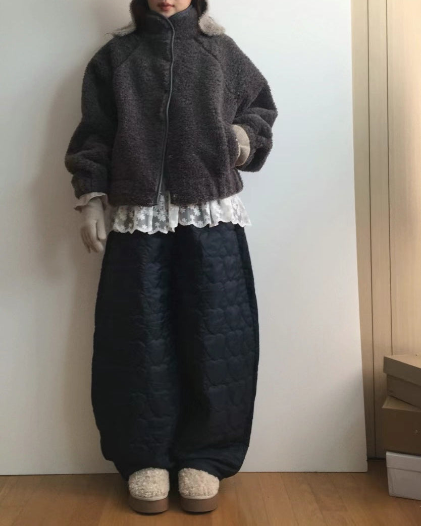 U135 Ashline Fleece Bomber (Display)