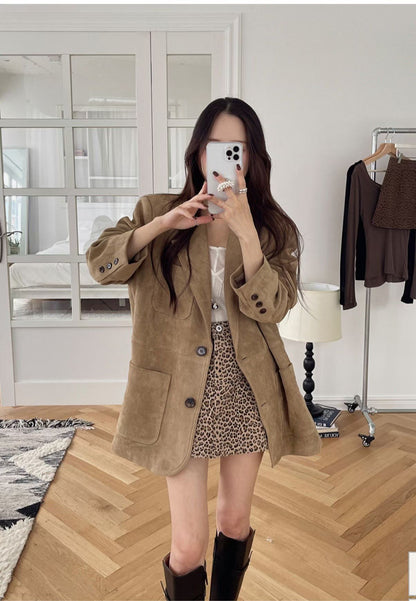 U129 Soho Suede Blazer