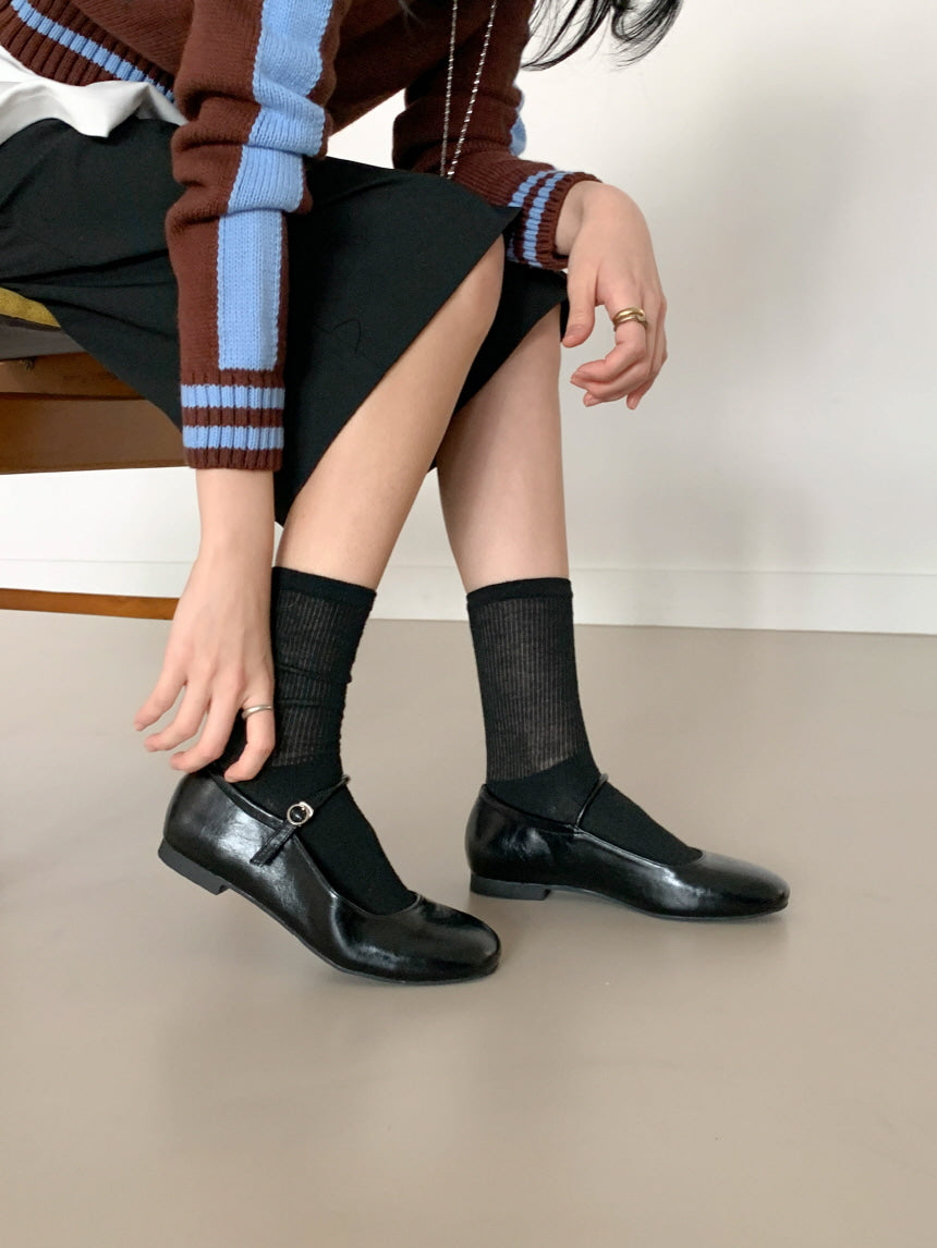 F107 Luna Soft Mary Janes