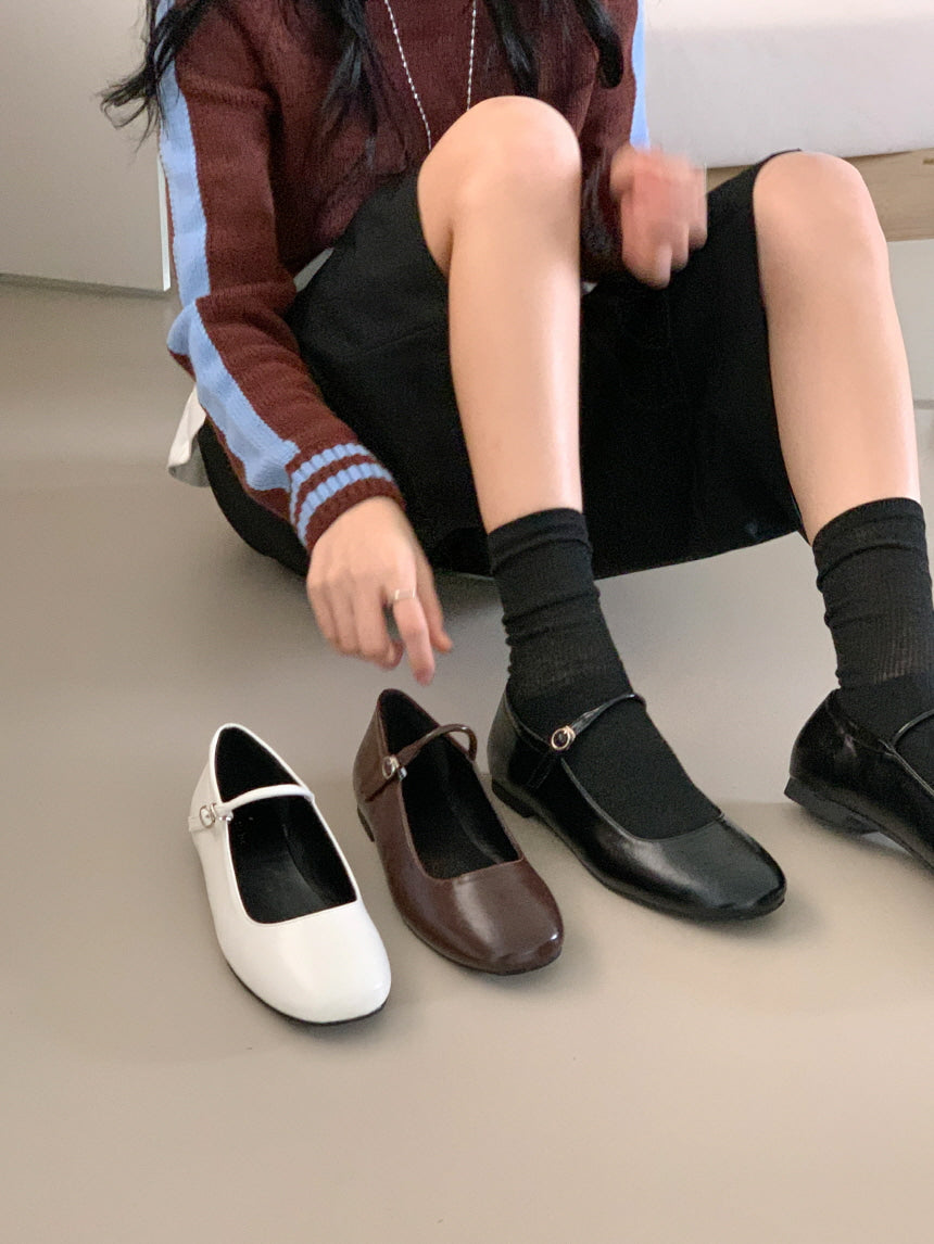 F107 Luna Soft Mary Janes