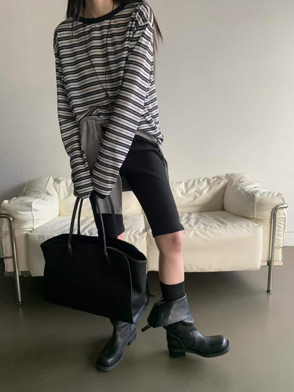 T185 Afterlight Stripe Tee