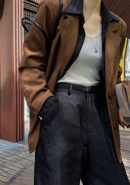 U129 Soho Suede Blazer