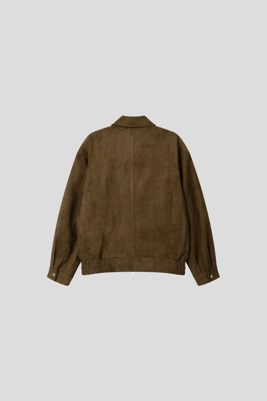 U133 Soft Suede Zip Jacket