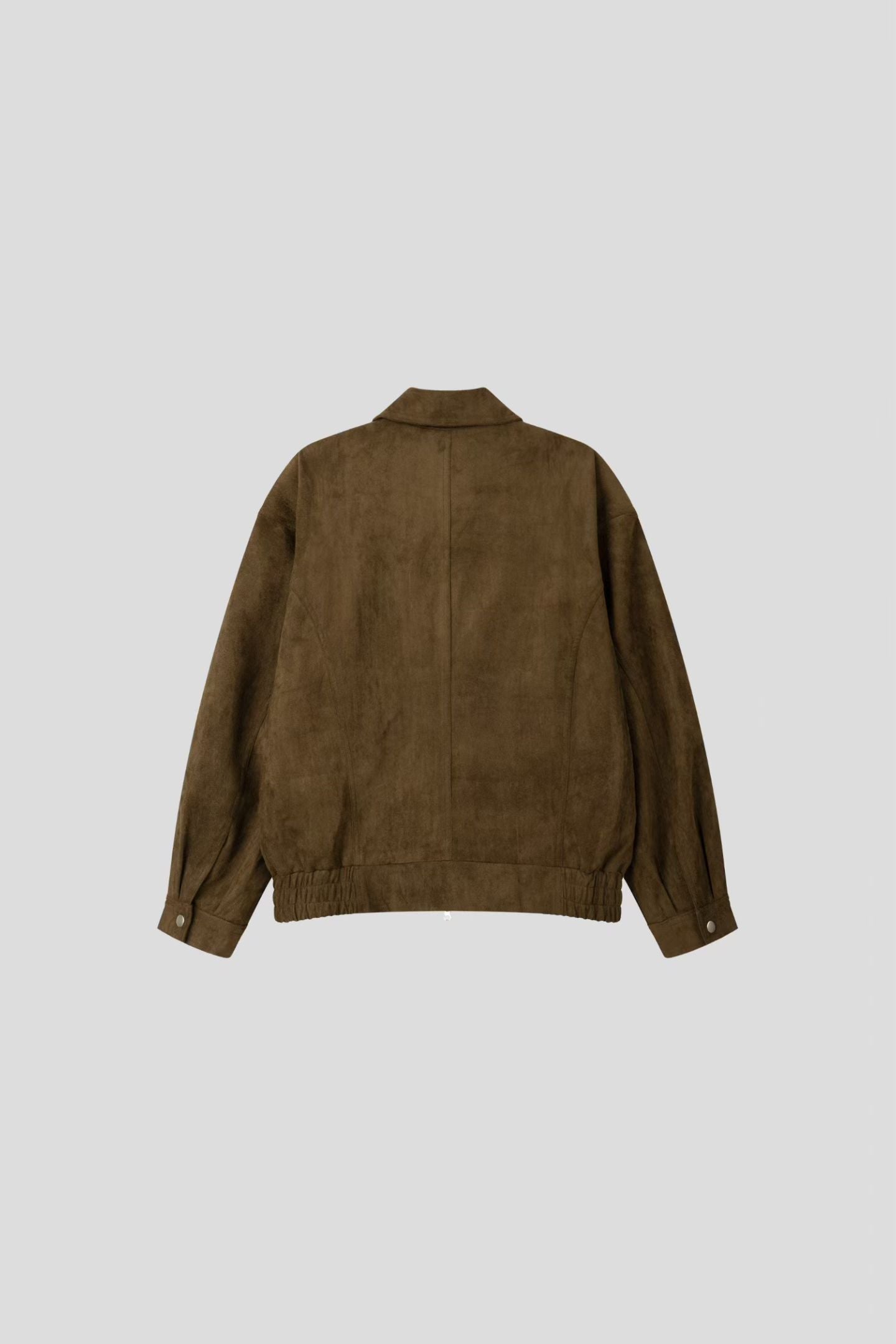U133 Soft Suede Zip Jacket