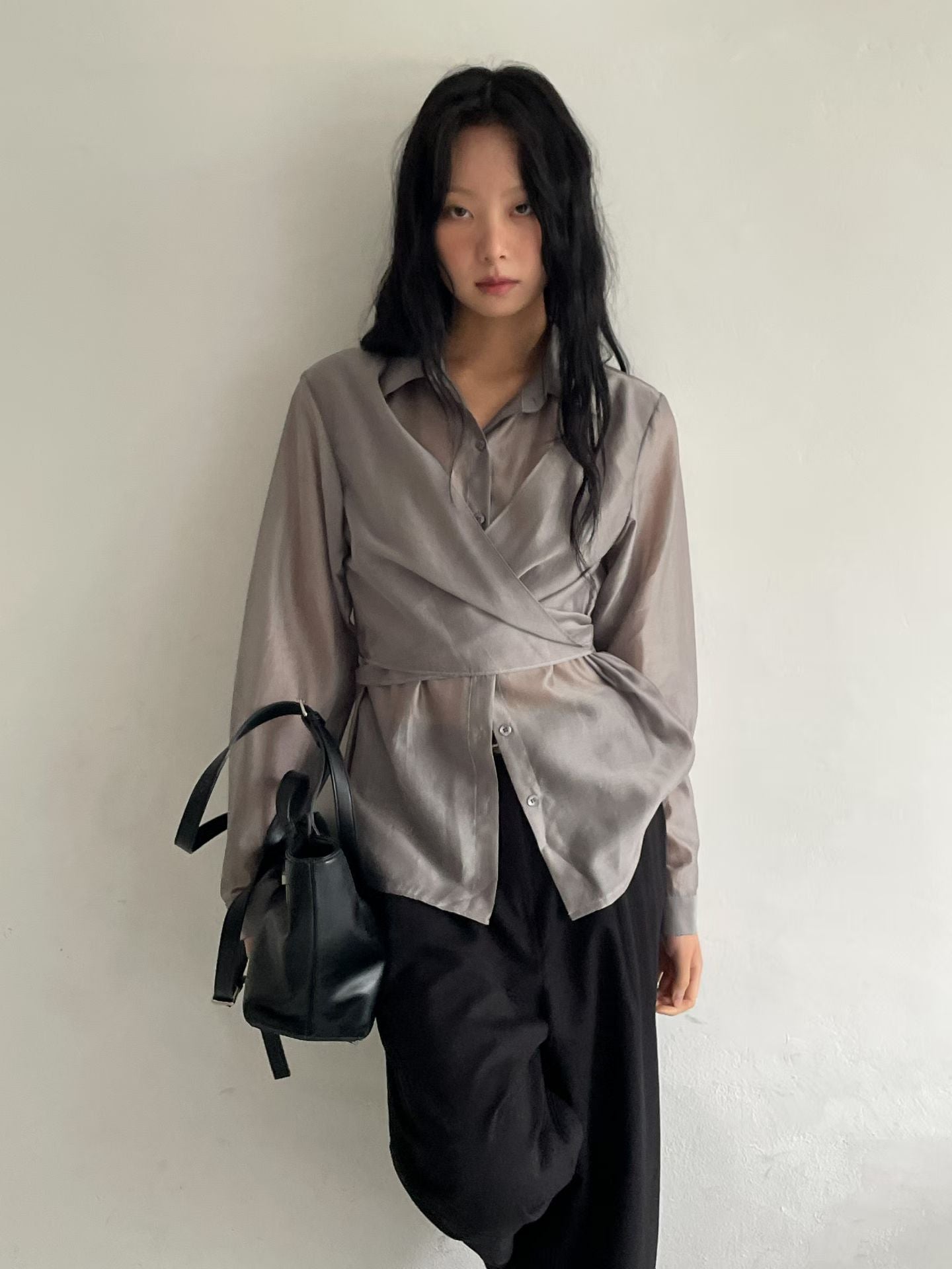 T188 Veil Wrap Shirt (Display)