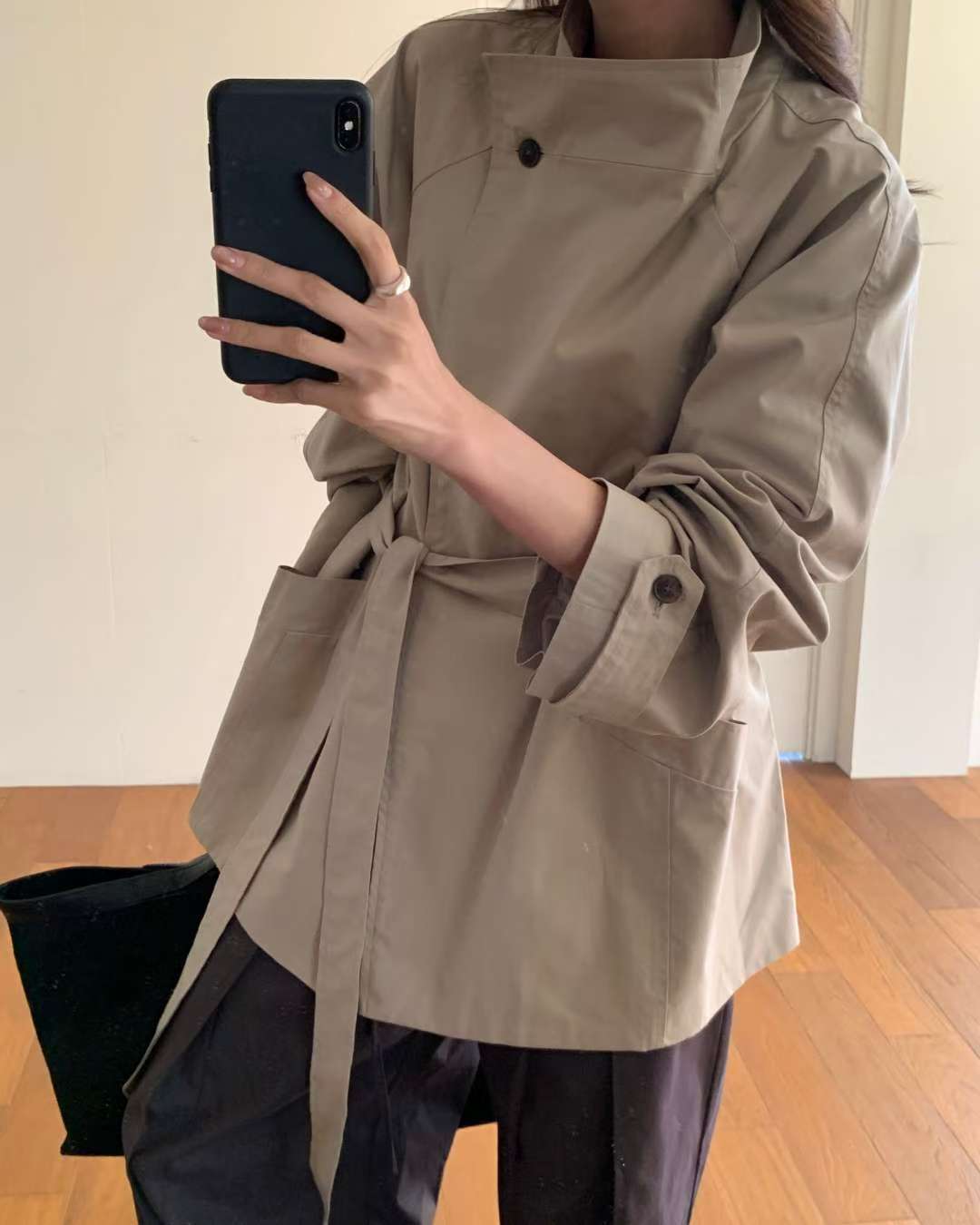 U139 Sandline Short Trench Coats