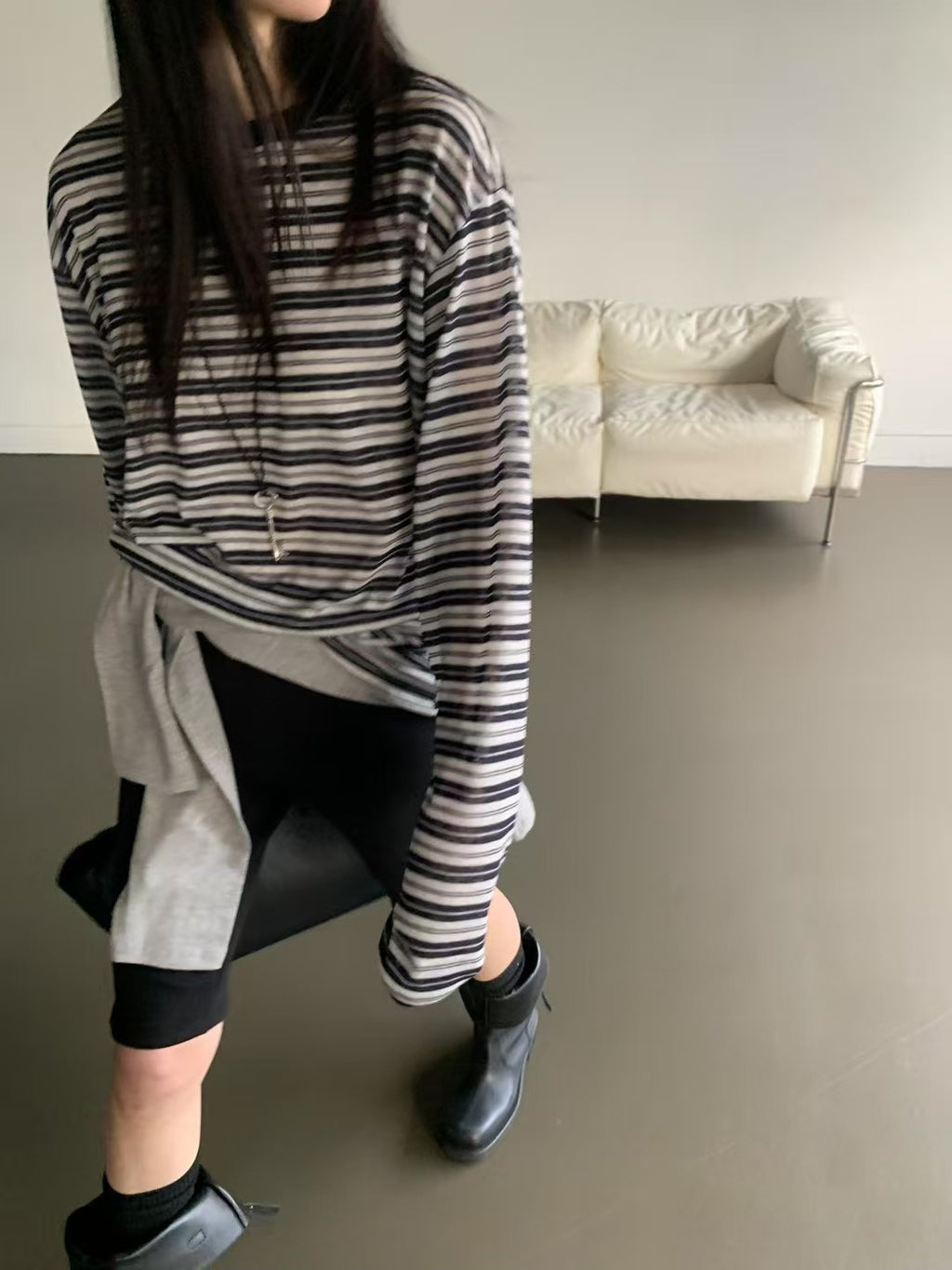 T185 Afterlight Stripe Tee