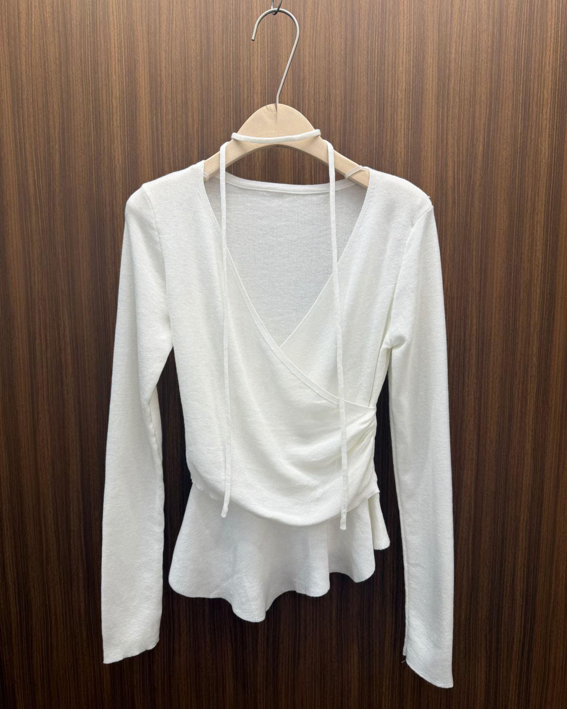 T191 Lune Wrap Top