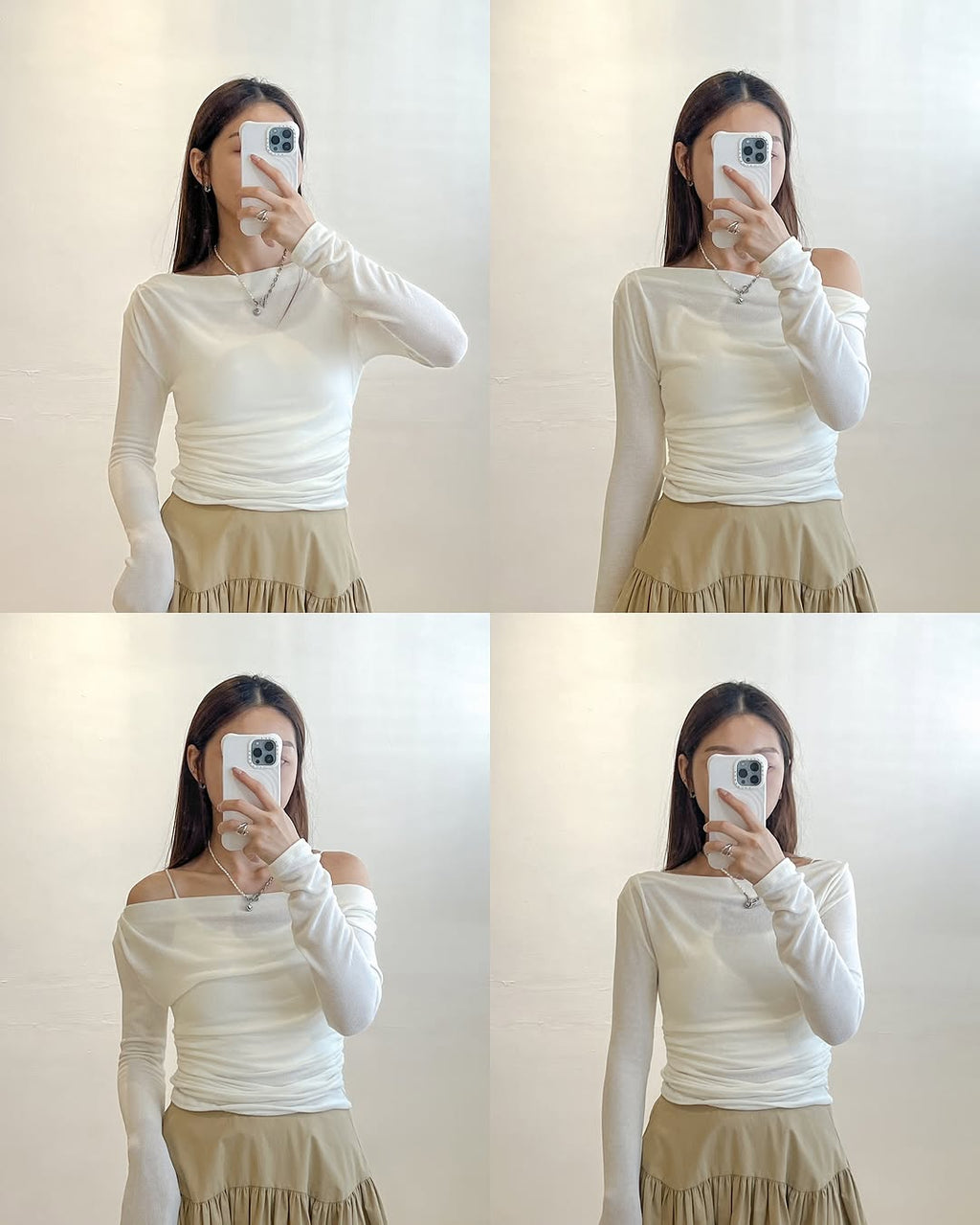T157 Whisper Drape Top