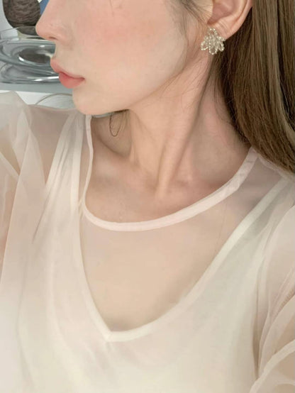 A109 Petite Bloom Earrings