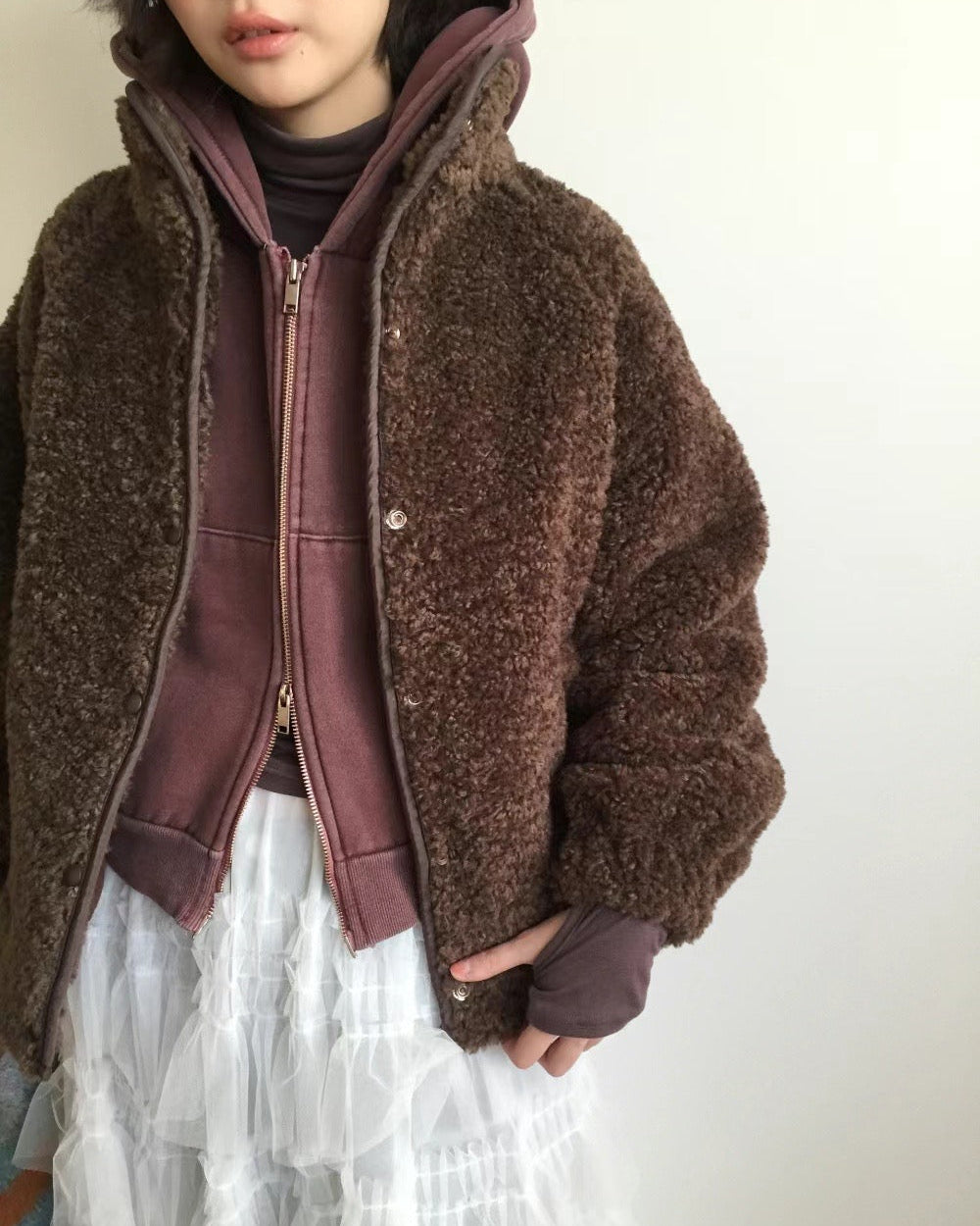 U135 Ashline Fleece Bomber (Display)