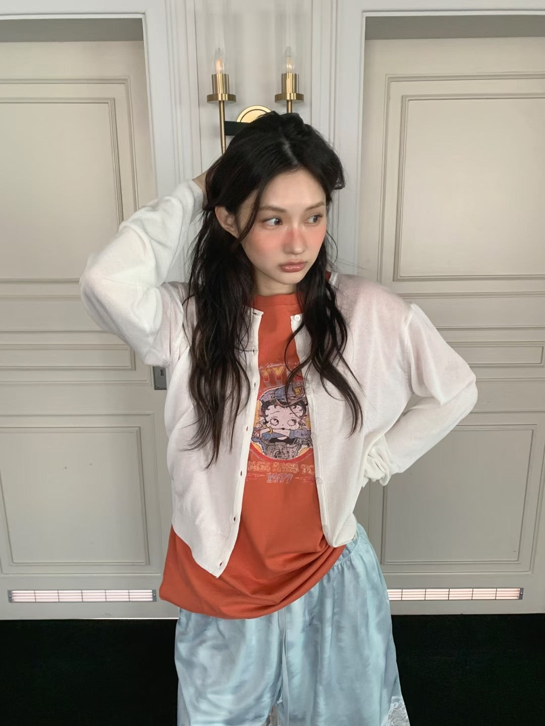 U140 Air Veil Cardigan