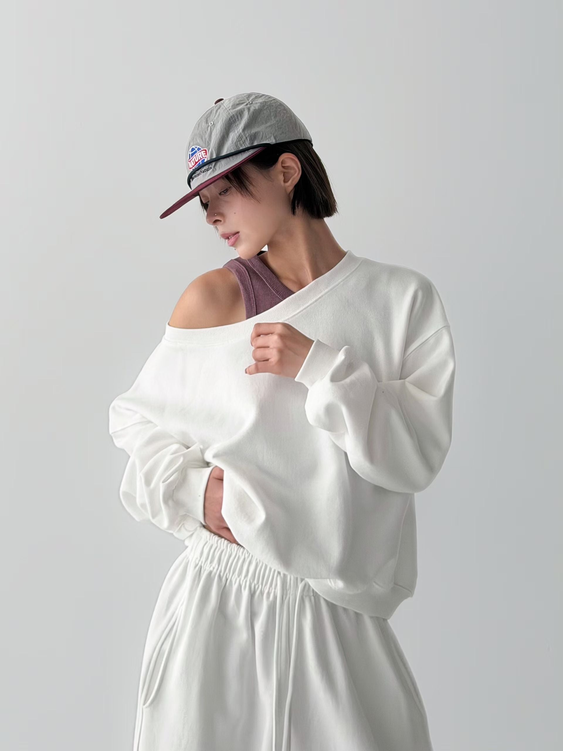 T182 Drift One Shoulder Top