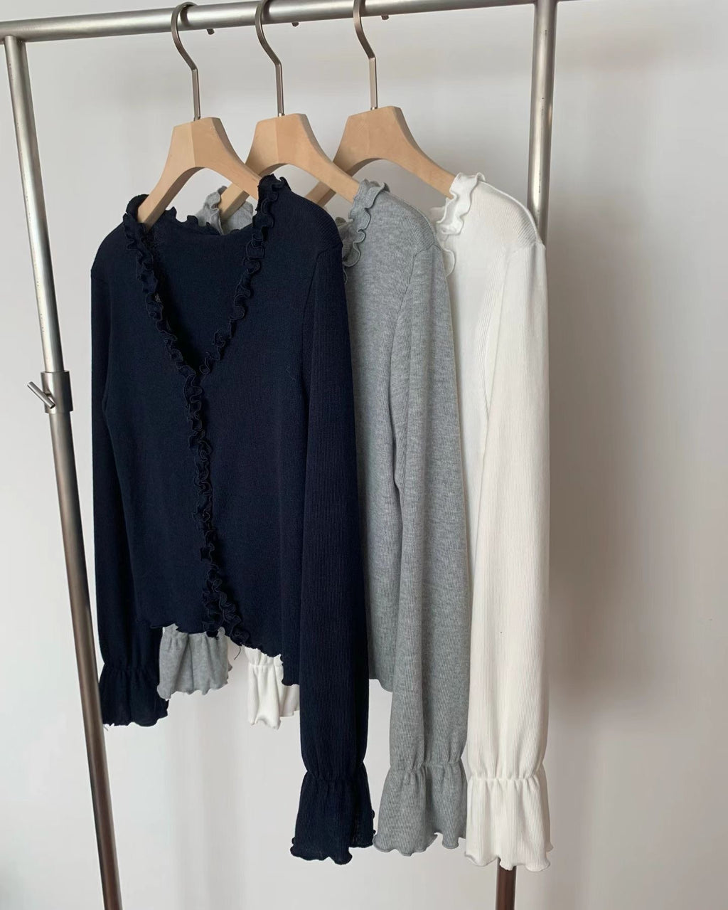 T179 Riot Ruffle Cardigan