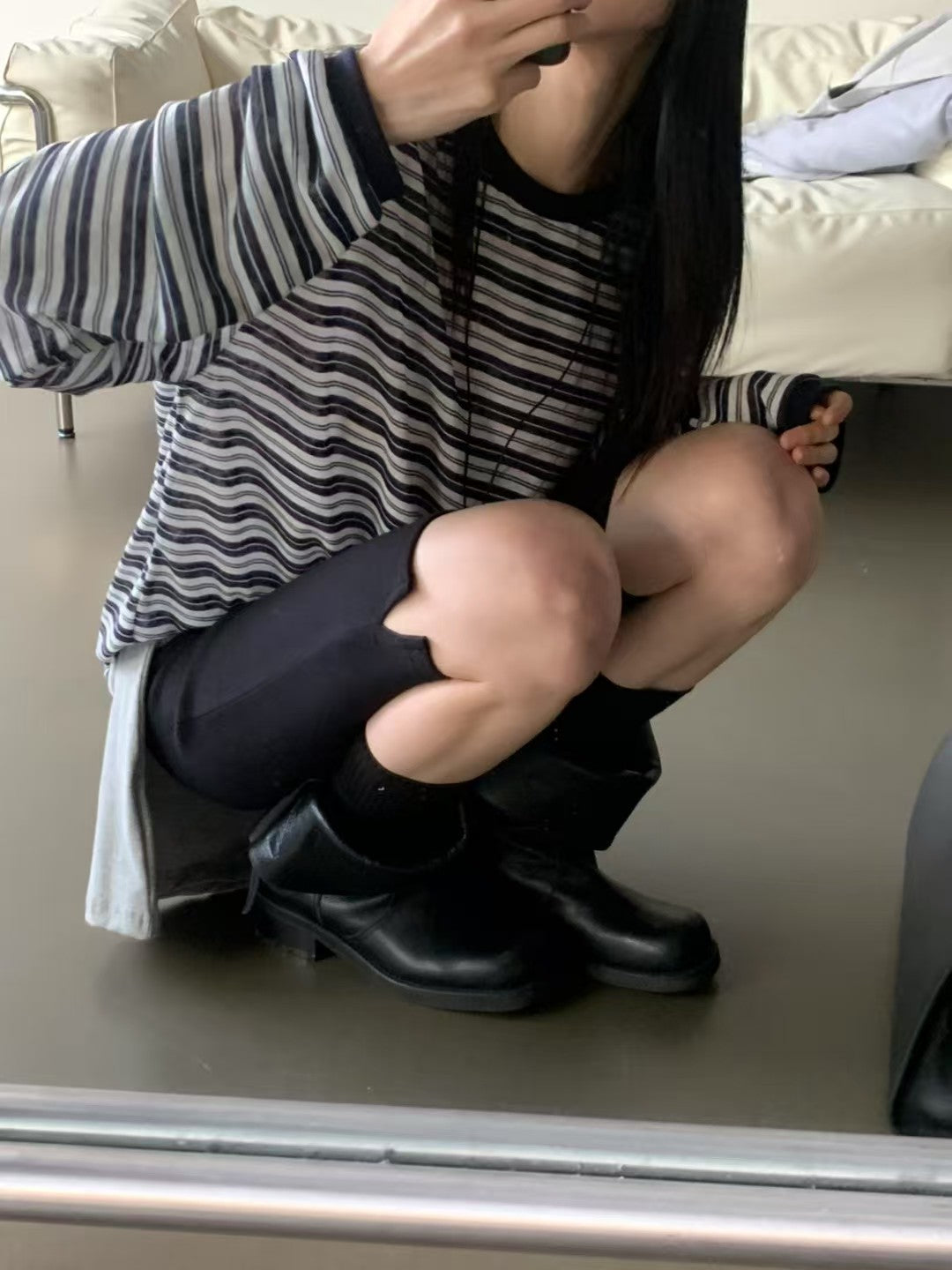 T185 Afterlight Stripe Tee