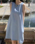 PS102 Breezy Denim Dress (Display)