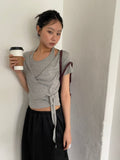 T197 Layers Wrap Tee