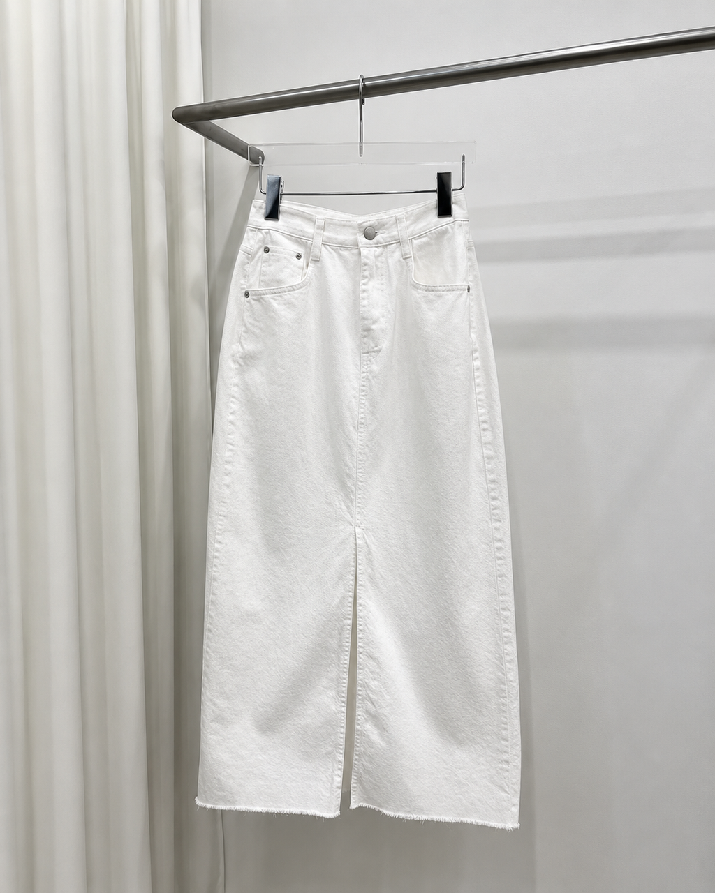 B196 Sunline Denim Skirt