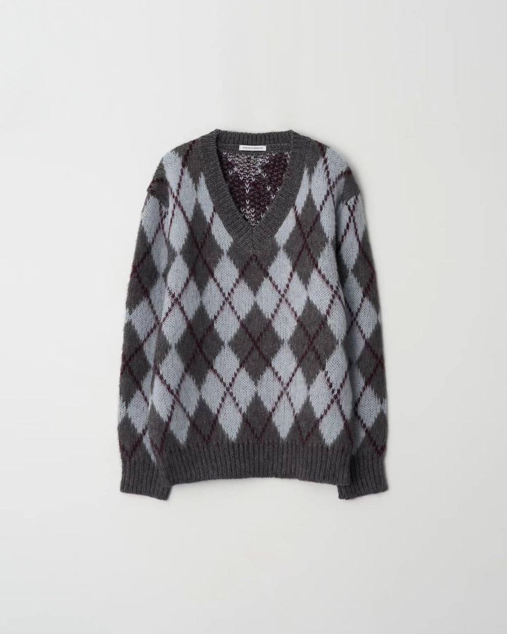 T164 Oxford Argyle Knit