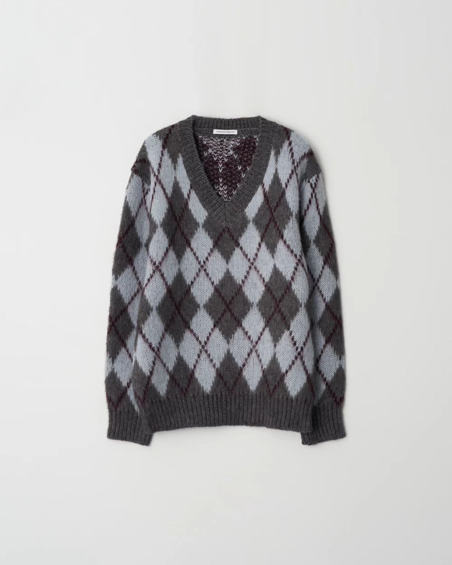 T164 Oxford Argyle Knit