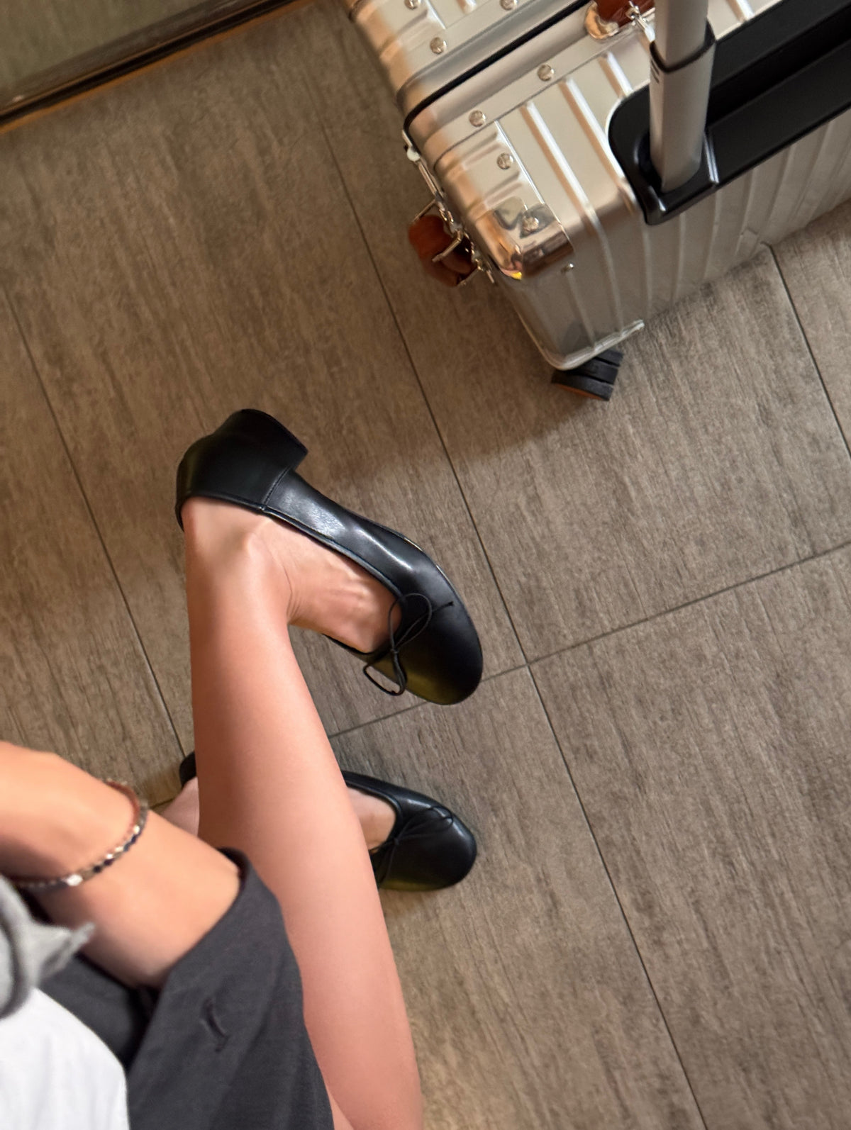 F135 Heel Ballet Flat