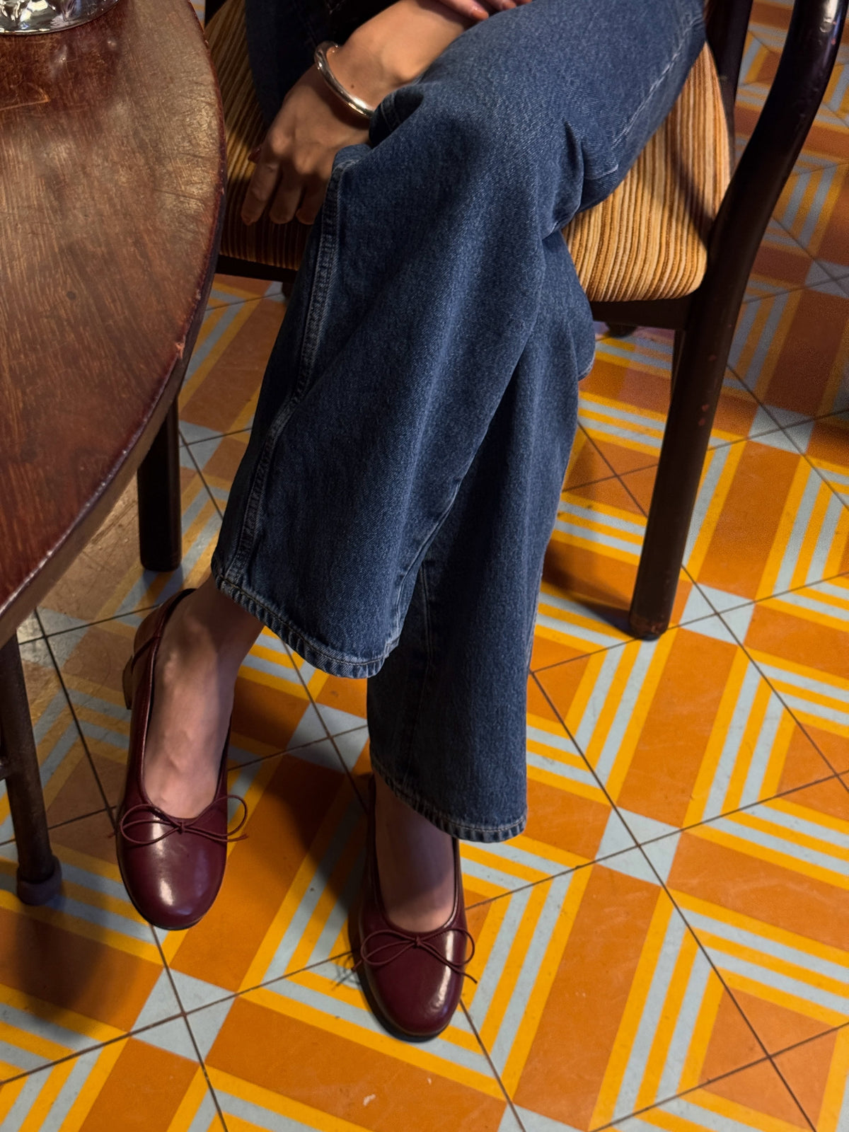 F135 Heel Ballet Flat