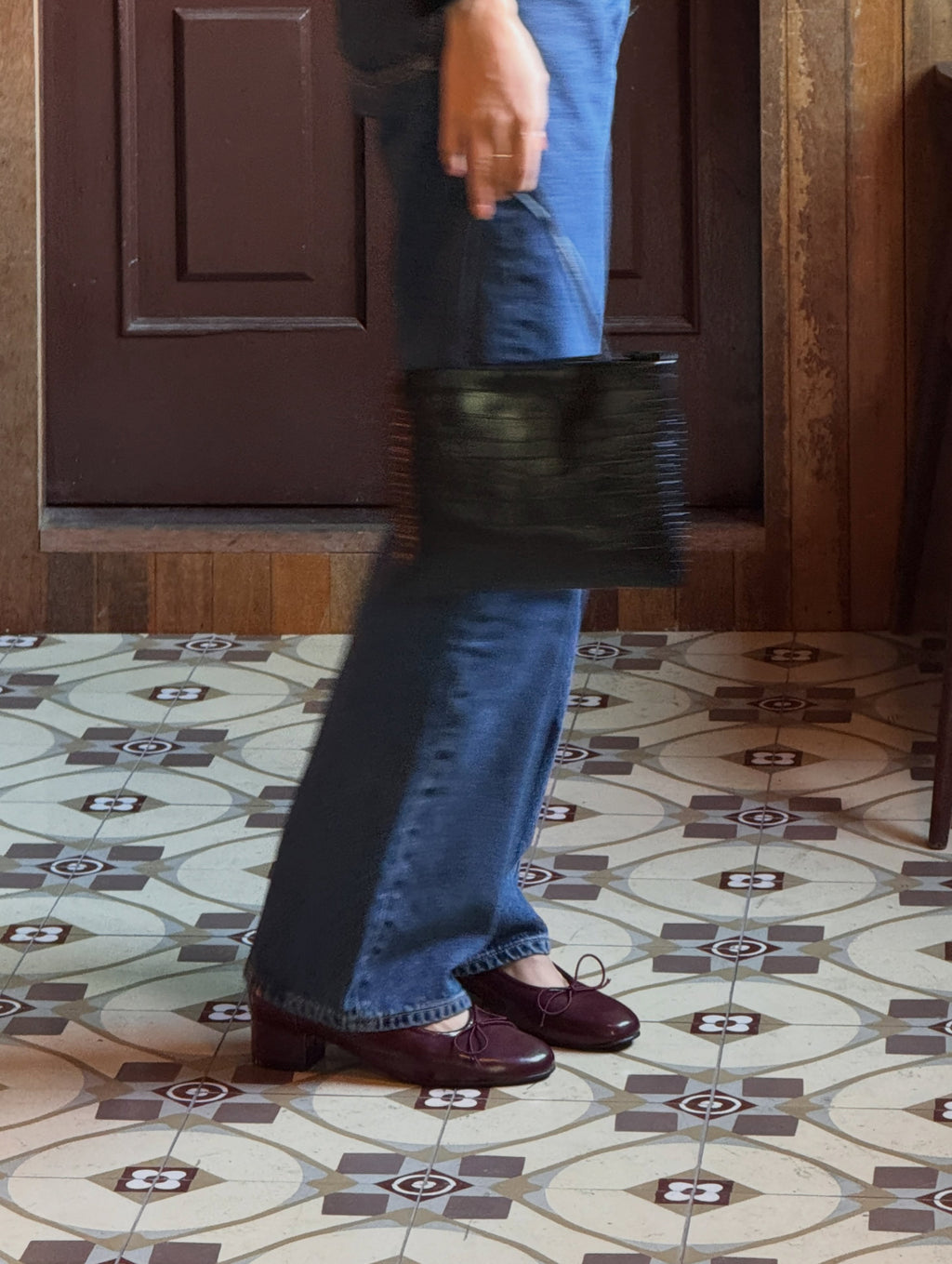 F135 Heel Ballet Flat