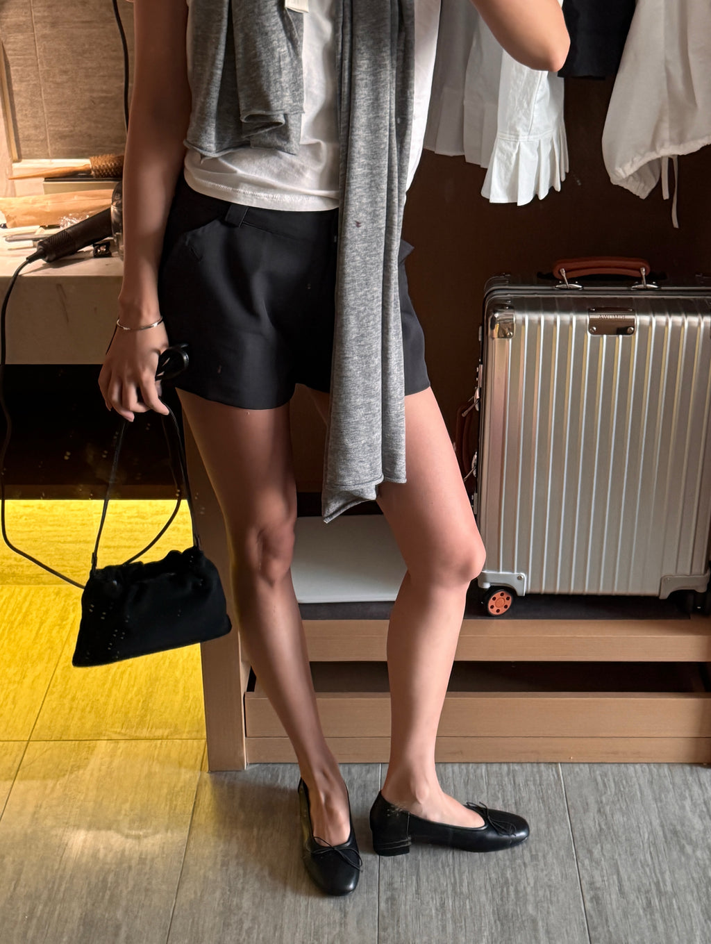 F135 Heel Ballet Flat