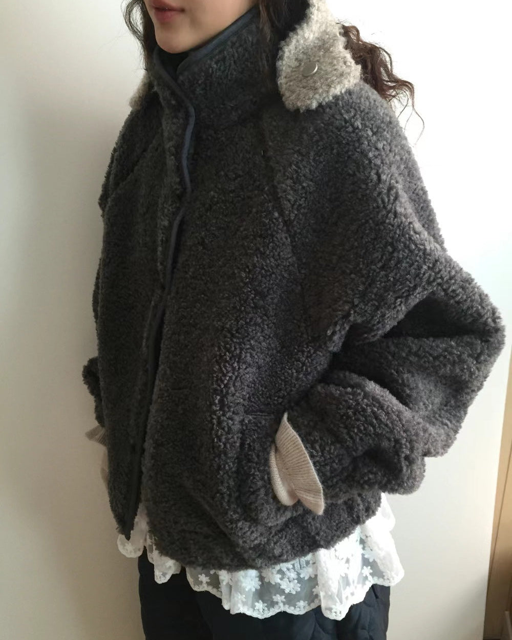 U135 Ashline Fleece Bomber (Display)