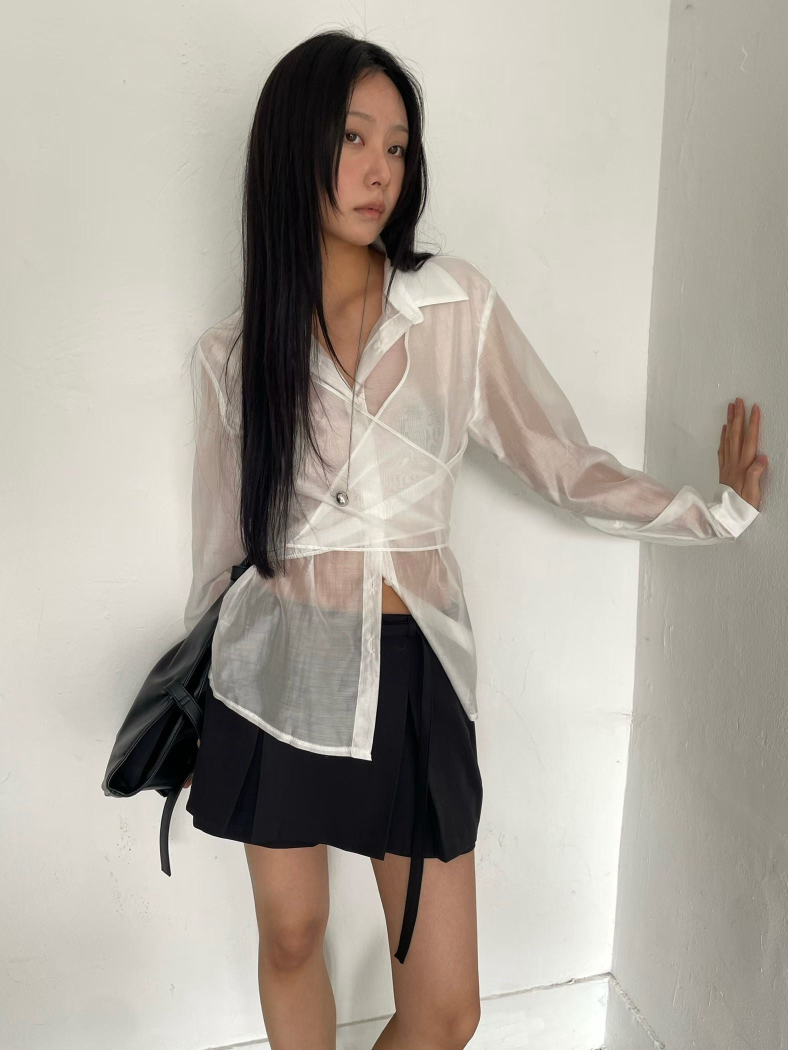 T188 Veil Wrap Shirt (Display)