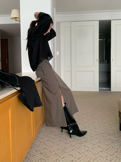 B158 Side Theory Skirt