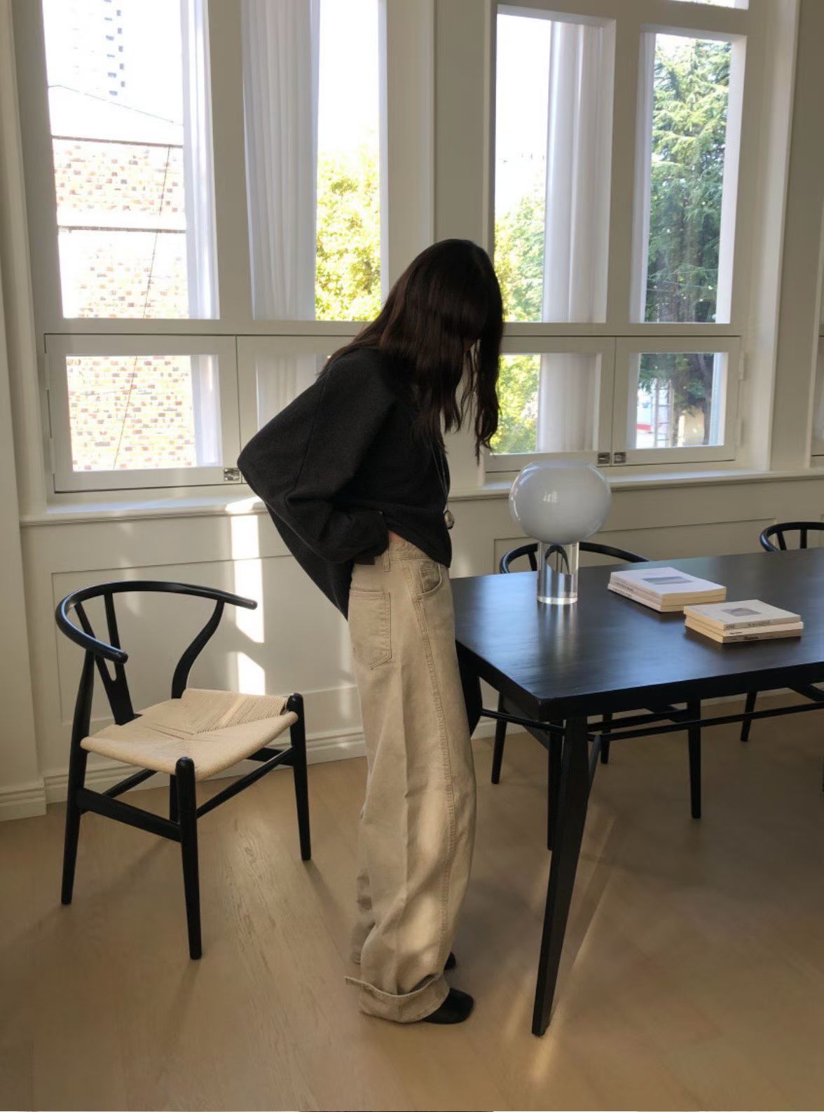 B155 Loop Detail Denim