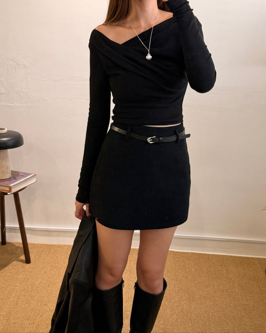 B160 Cordy Belt Skirt