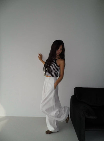 B142 Linen Balloon Pants