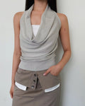 T153 Draped Braid Tank (Display)