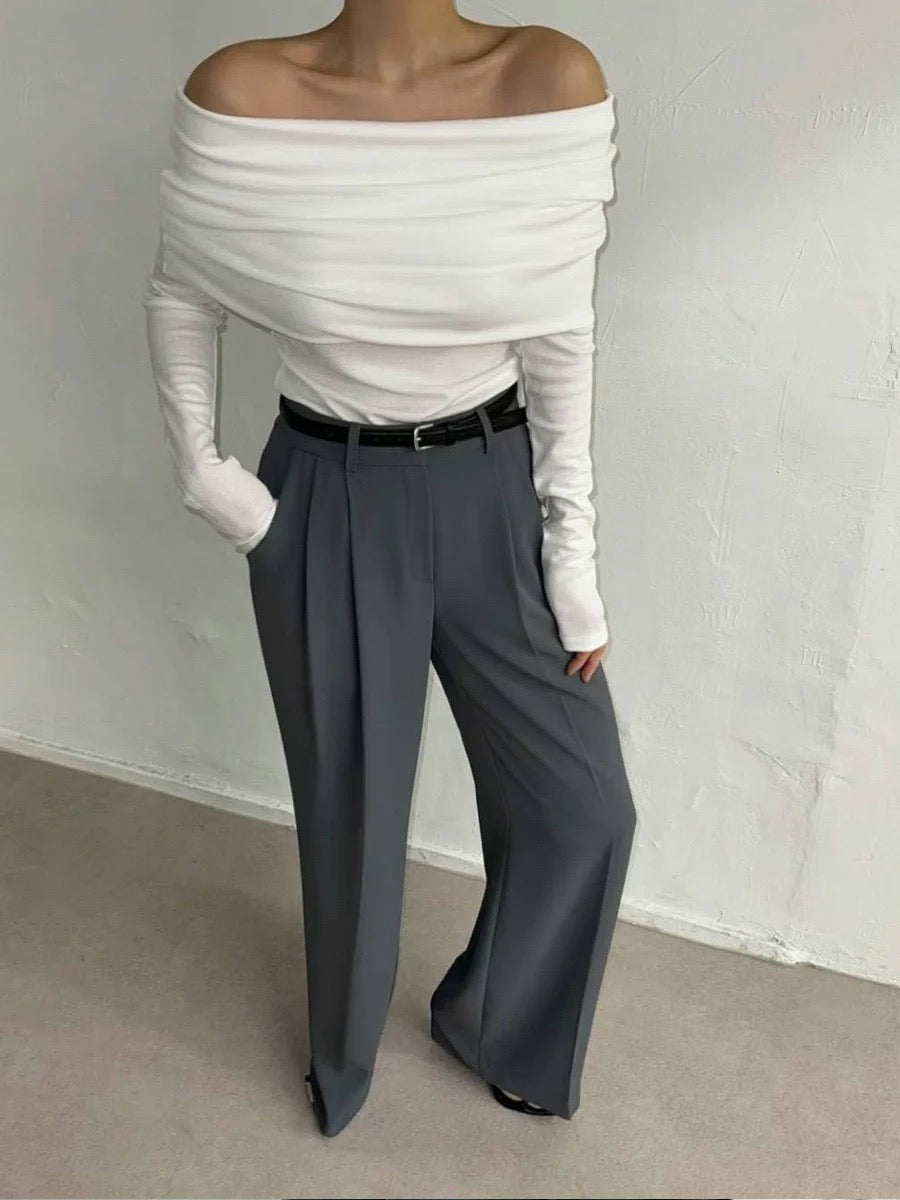 T168 Allure Off-Shoulder Top