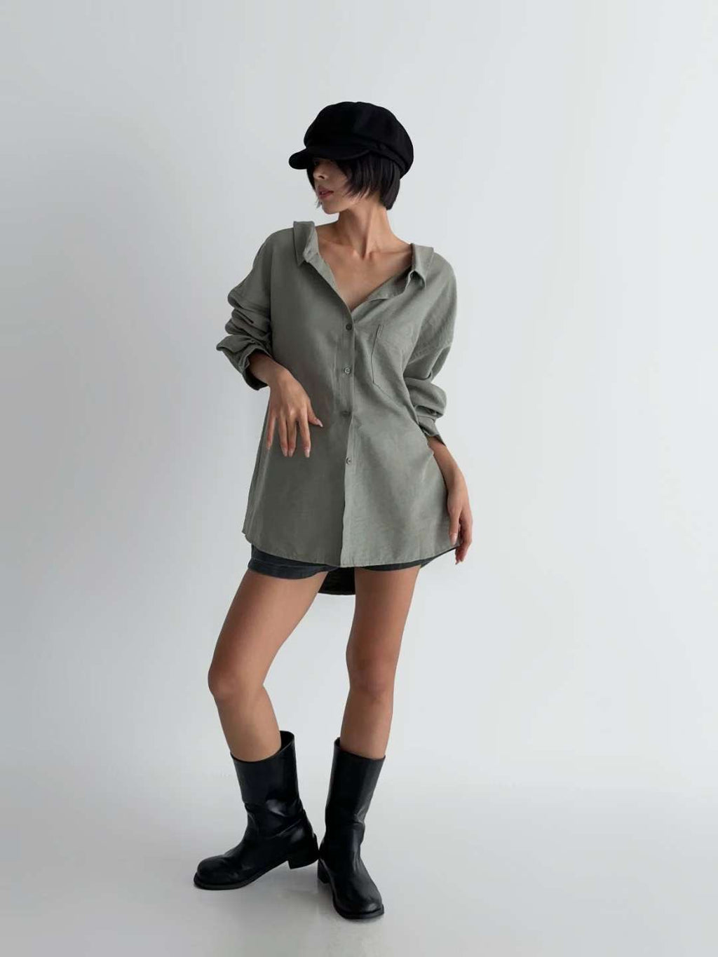 U120 Flow Collar Shirt