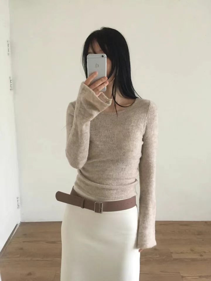 T125 Cozy Flared Knit