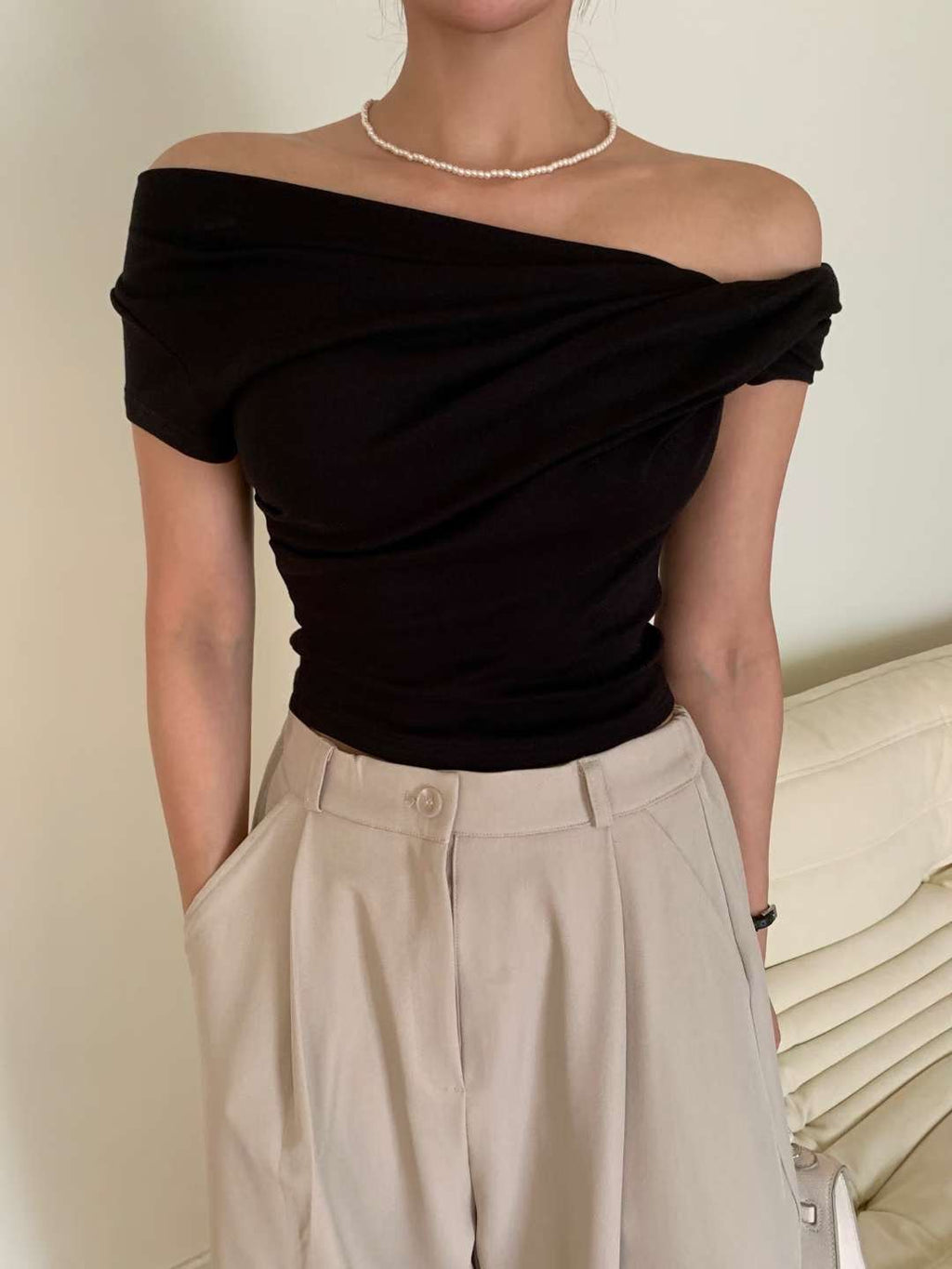 T154 Velora Draped Top