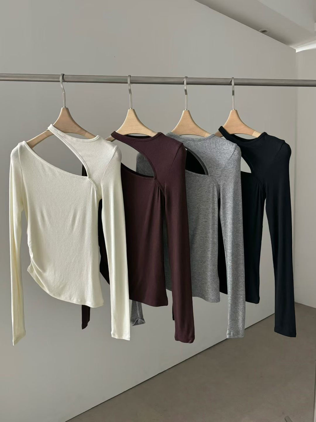 T155 Asym Cut-Out Top