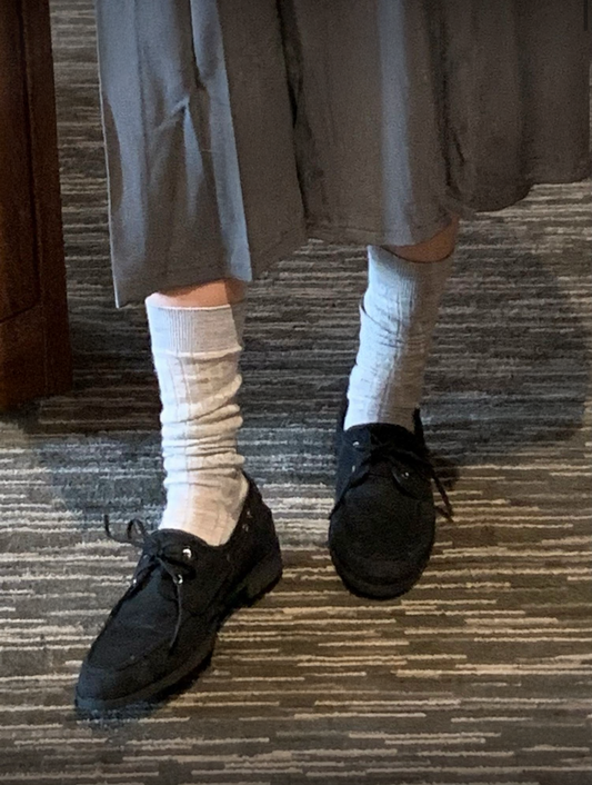 F117 Suede Stroll Loafers