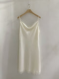 PS116 Nocturne Layer Set ivory slip dress full view