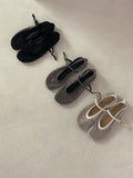 F130 Shining Fishnet Flats