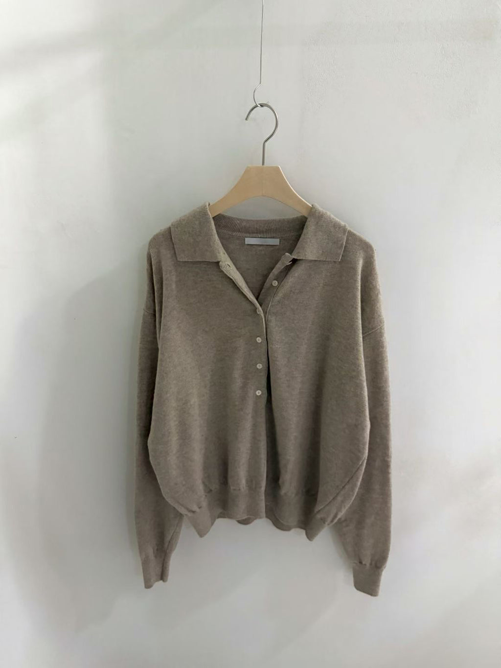 T227 Soft Focus Polo Knit product image 7